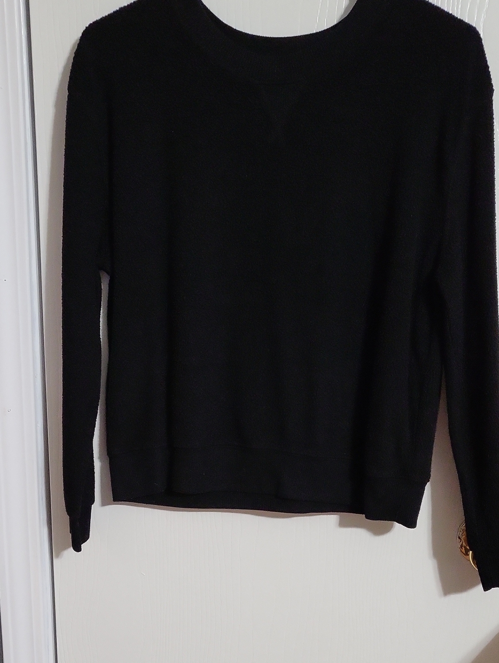 Swearshirt-Classic Black Crewneck #1431